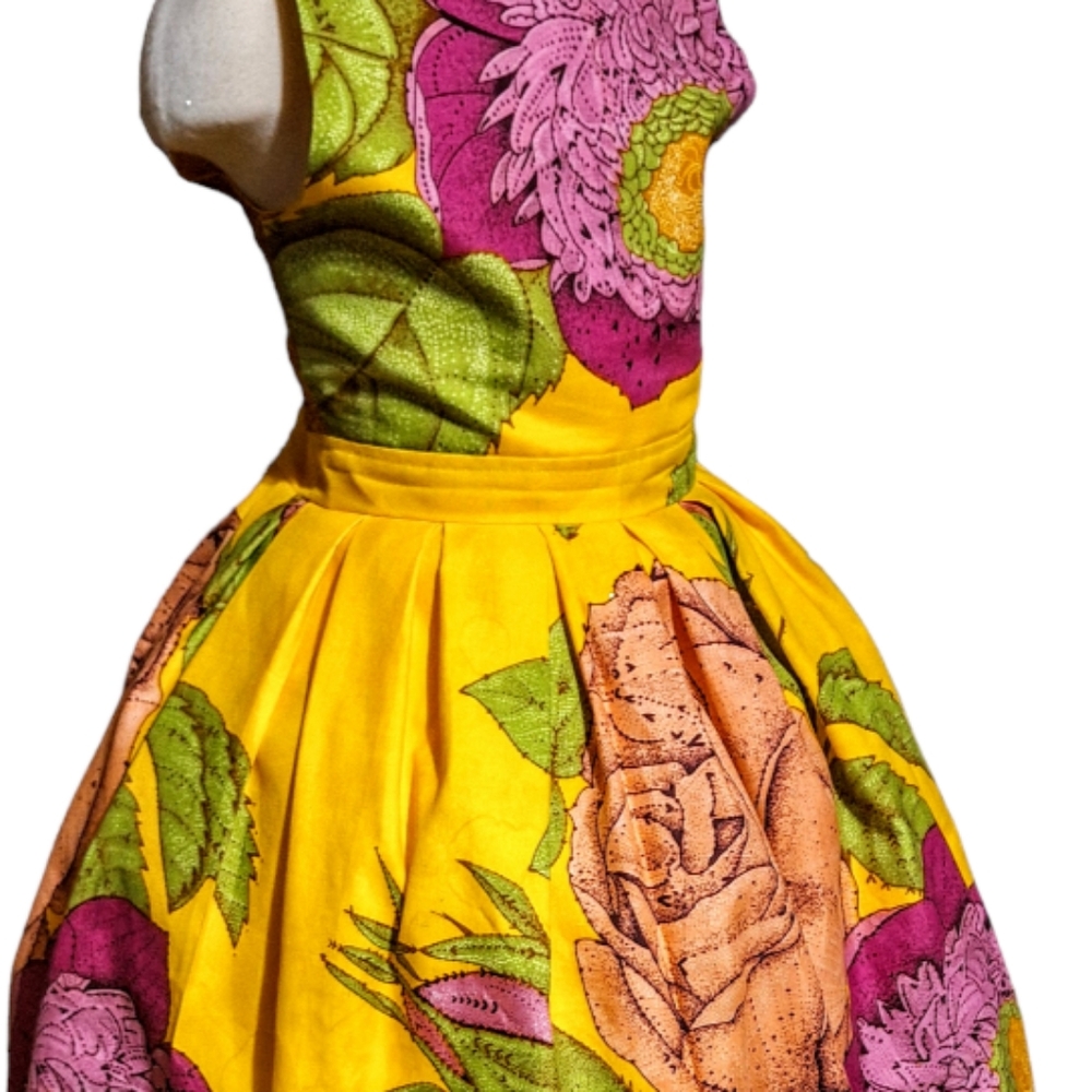 Size 4T handmade african print dress